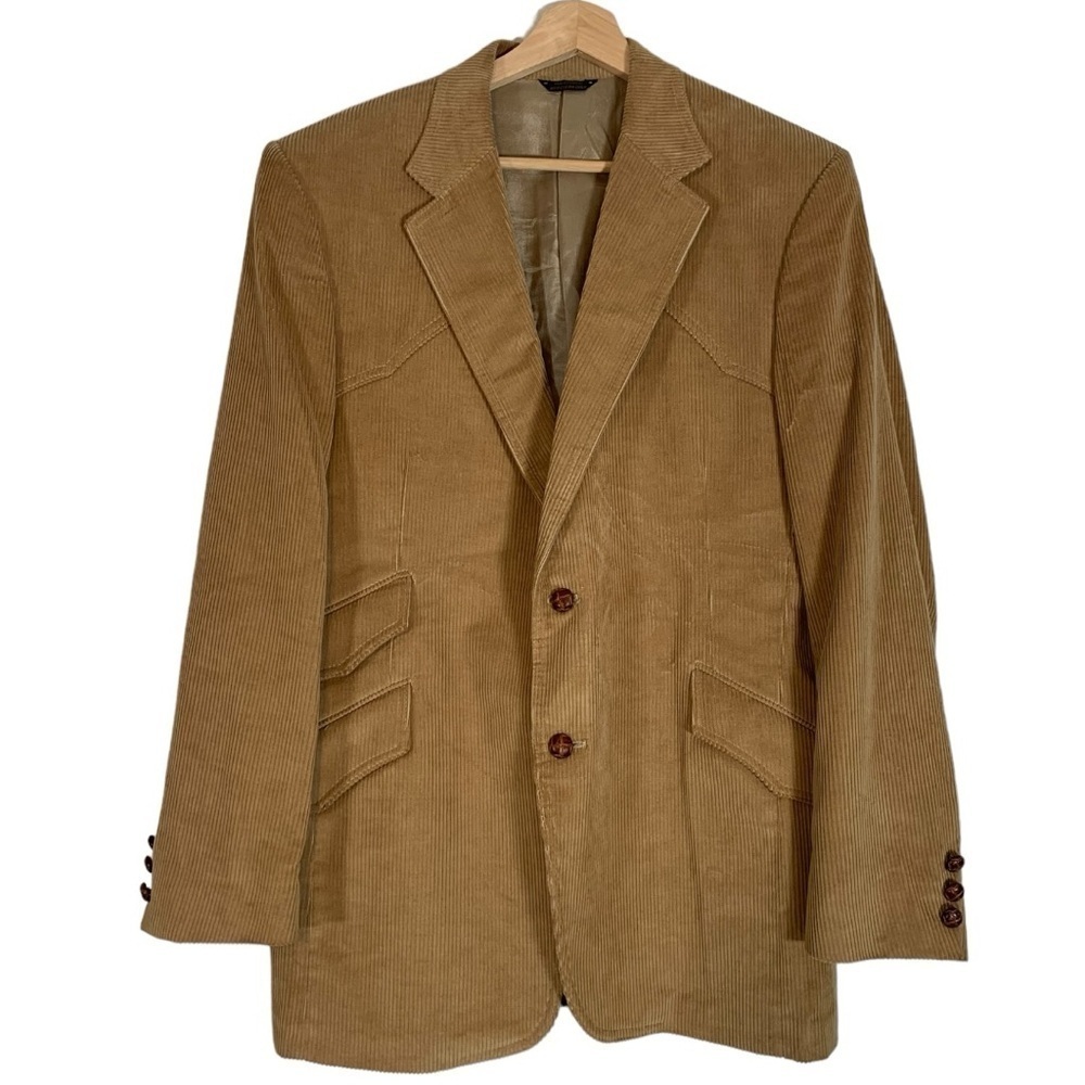 Vintage Levi's Western Corduroy Sports Coat Size 42R